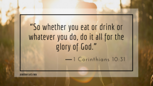 1 Corinthians 10 verse 